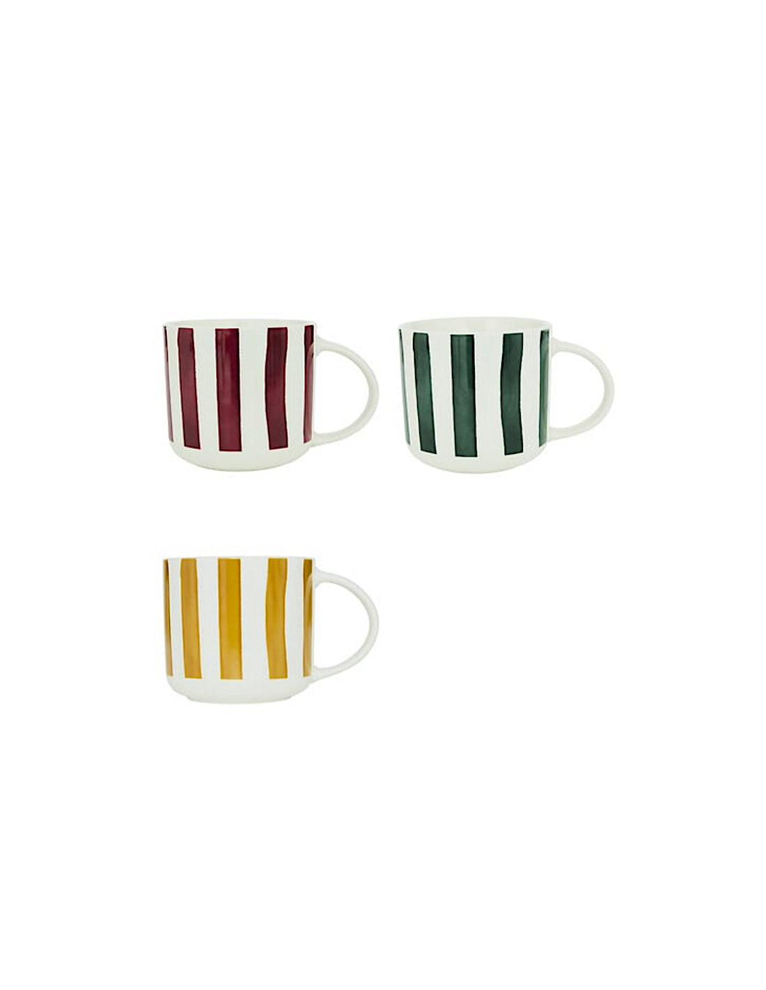 Tazza Chéri 34 cl, newbone assortita, 13,5 x 8 x 9,2 cm, colori rosa verde ocra