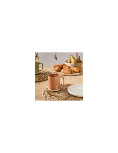 Tazza Relax 42 cl, Newbone assortita, 12 x 8,3 x 10,5 cm, love terracotta mustard