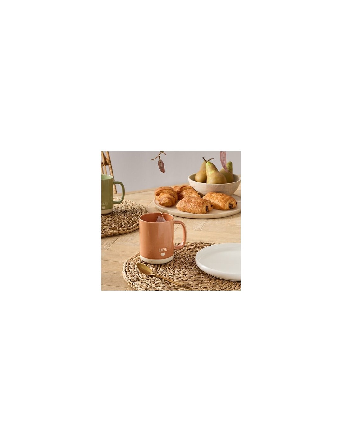 Tazza Relax 42 cl, Newbone assortita, 12 x 8,3 x 10,5 cm, love terracotta mustard