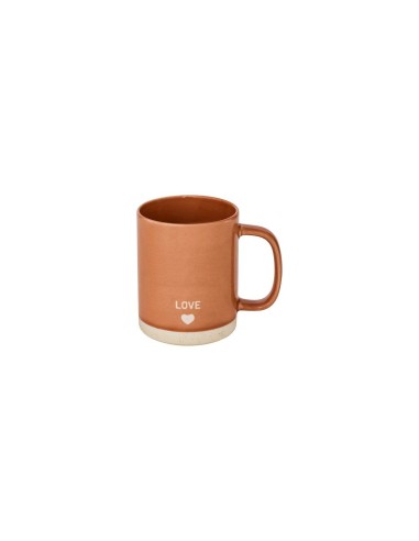Tazza Relax 42 cl, Newbone assortita, 12 x 8,3 x 10,5 cm, love terracotta mustard