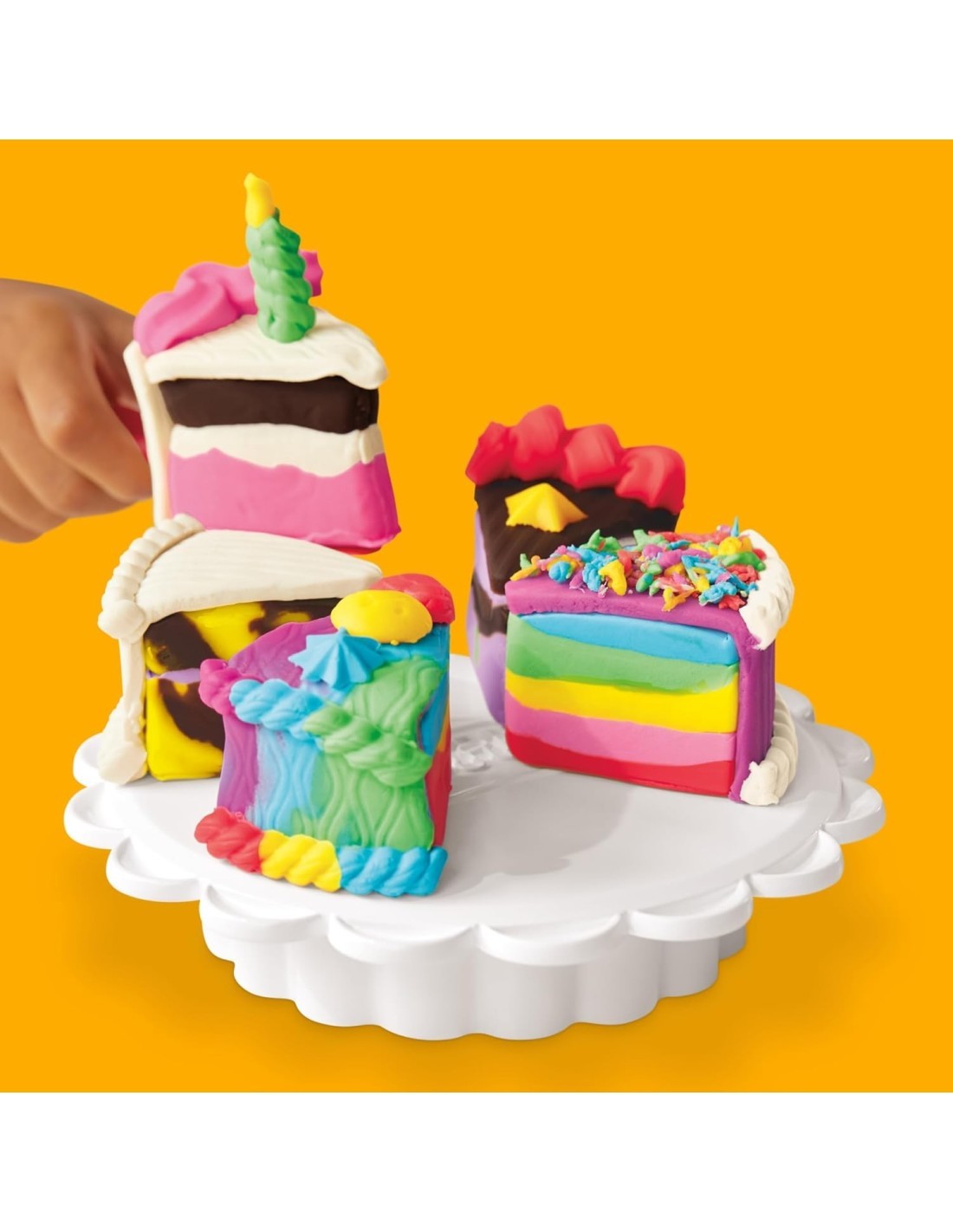 PLAY DOH PLAYSET TORTE 11 VASETTI GIOCATTOLO HASBRO G0497