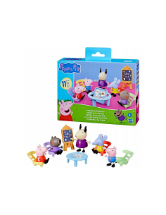 PEPPA PIG PLAYSET 5 FIGURE PEPPA A SCUOLA HASBRO F8868