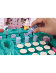 Clementoni Crazy Chic My Tattoo Lab gioco creativo bambine 6+ anni kit tatuaggi temporanei