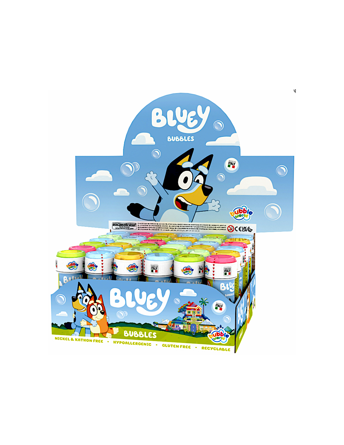 BLUEY BOLLE DI SAPONE