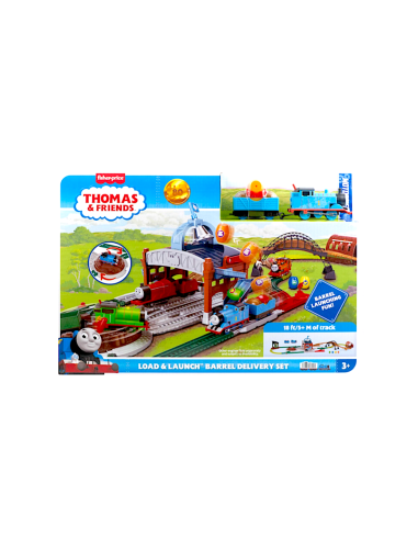 Thomas & Friends Pista Motorizzata Centro di Consegna Barili