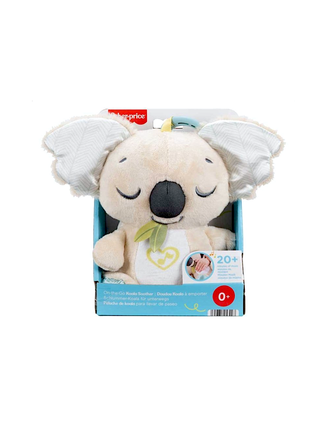 Fisher-Price Koala Coccole Sempre Con Te – Peluche Rilassante con Suoni Portatile