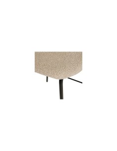Sgabello da bar Vladi, bianco, acciaio e plywood E1, L. 43,5 x P. 41,5 x H. 96 cm, 4,55 Kg
