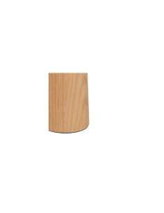 Lampada fungo Pola, bianca, 36 cm altezza, doppio attacco E27, legno Hevea e acciaio, collezione Modern Flow