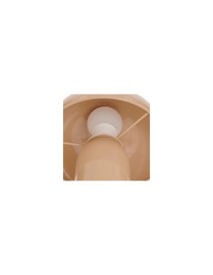 Lampada fungo Lito, metallo beige, altezza 24,5 cm, diametro 20 cm 2