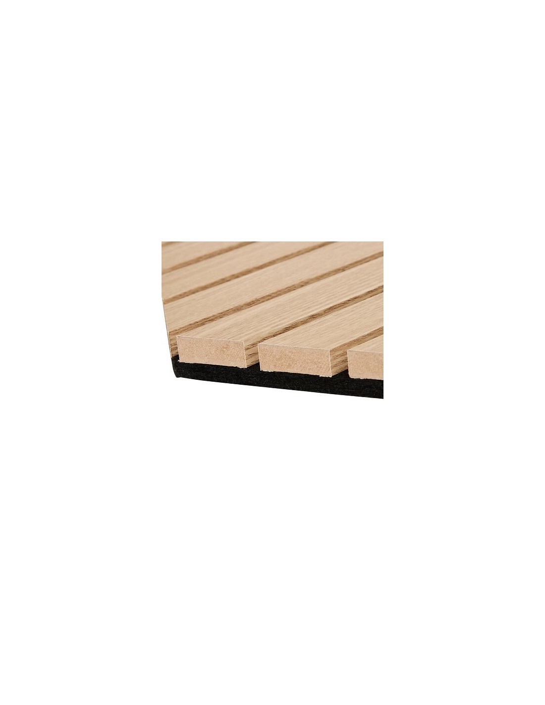 Set 3 pannelli decorativi, Colva, esagono, 30 x 26 cm, MDF, effetto legno chiaro, isolamento acustico