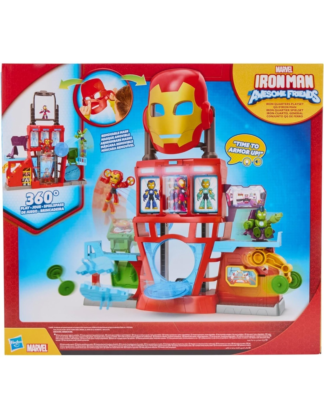 IRONMAN FRIEND QUARTIER GENERALE DI IRONMAN SHASBRO G1259