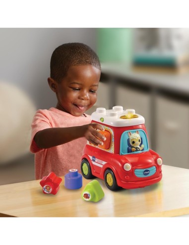 VTech La Mia Prima Macchina delle Forme - Tamburo Musicale Interattivo 12-36 Mesi