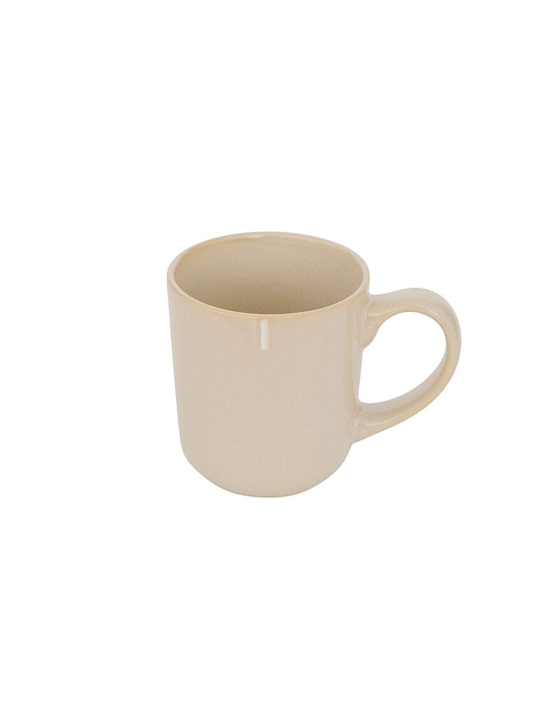 Tazza Terre Inconnue 42 cl, faience beige, diametro 9,3 cm, altezza 10,2 cm