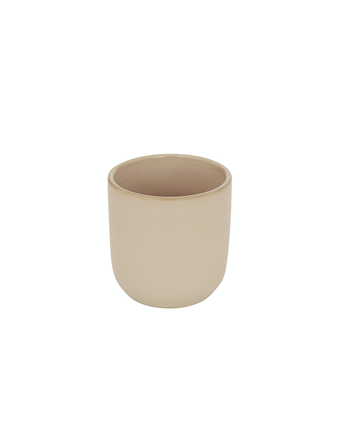 Tazzina espresso Terra sconosciuta 10 cl, beige, diametro 6,7 cm, altezza 5,5 cm