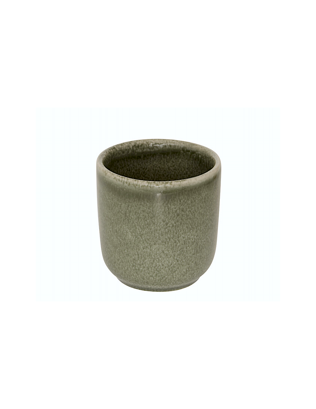 Tazzina espresso, Terra sconosciuta, 10 cl, kaki, dimensioni 6,7x5,5 cm, faience, colore verde