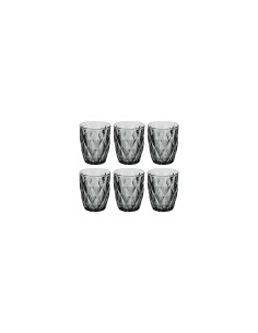 Bicchiere basso, Gob, 28 cl, vetro grigio, dimensioni 8,1x10 cm 2