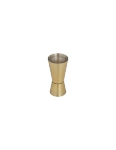 Set cocktail Gold, acciaio inox dorato, elegante, professionale, compatto, 17,6x16,7x19,6 cm