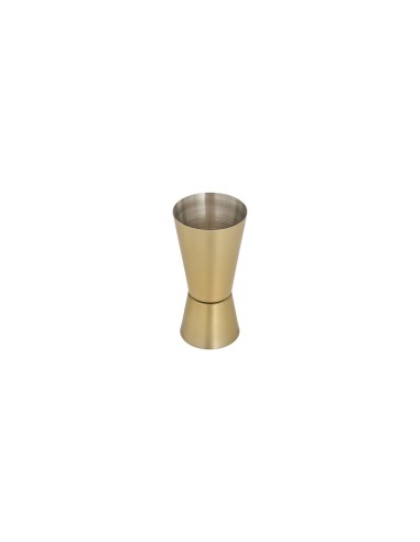 Set cocktail Gold, acciaio inox dorato, elegante, professionale, compatto, 17,6x16,7x19,6 cm