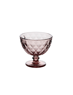 Coppa gelato Lea, 30 cl, rosa, vetro, dimensioni 11x10,2 cm