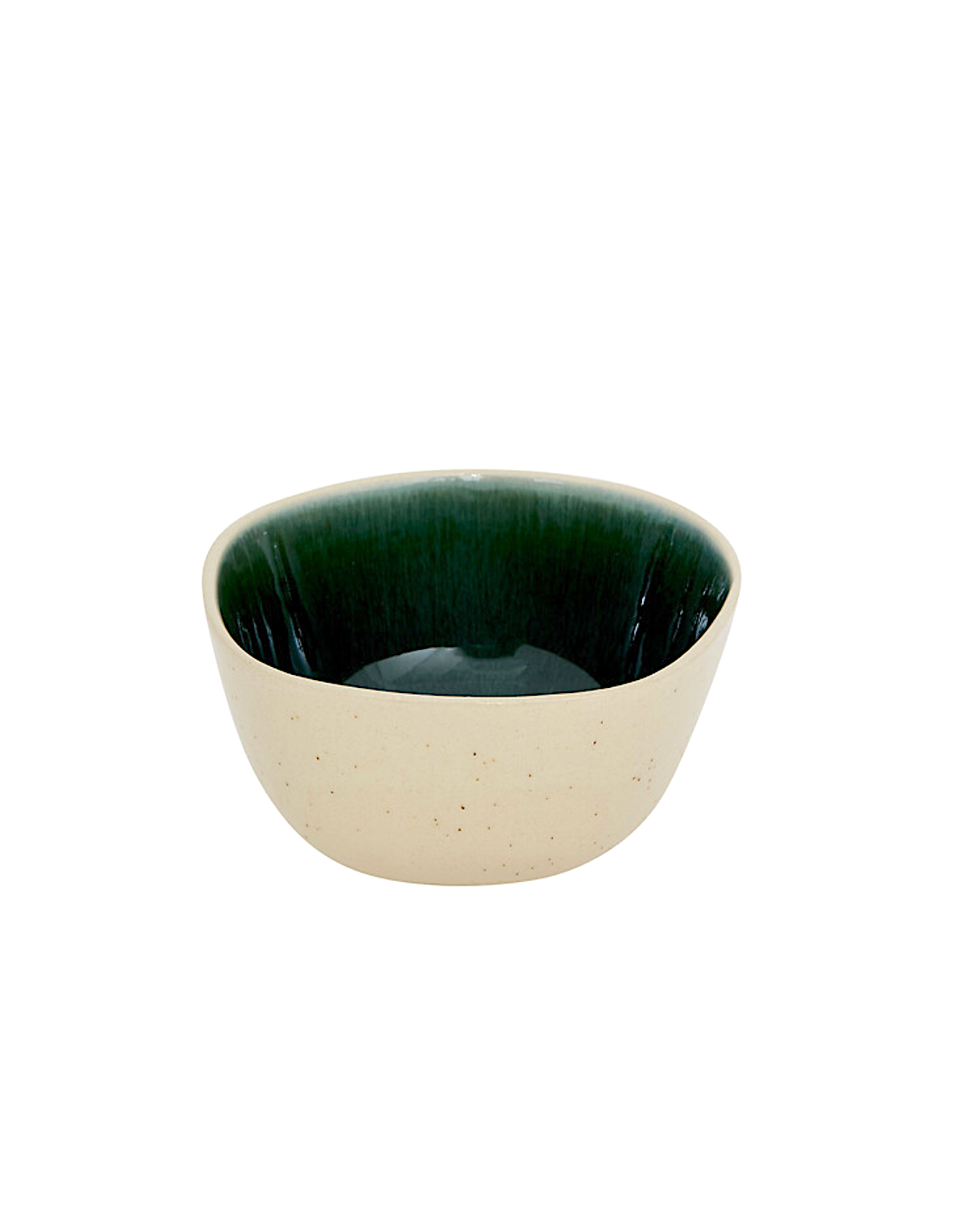 Coppetta, Wonja, diametro 11 cm, verde, faience, 11,4 x 5,8 x 11 cm