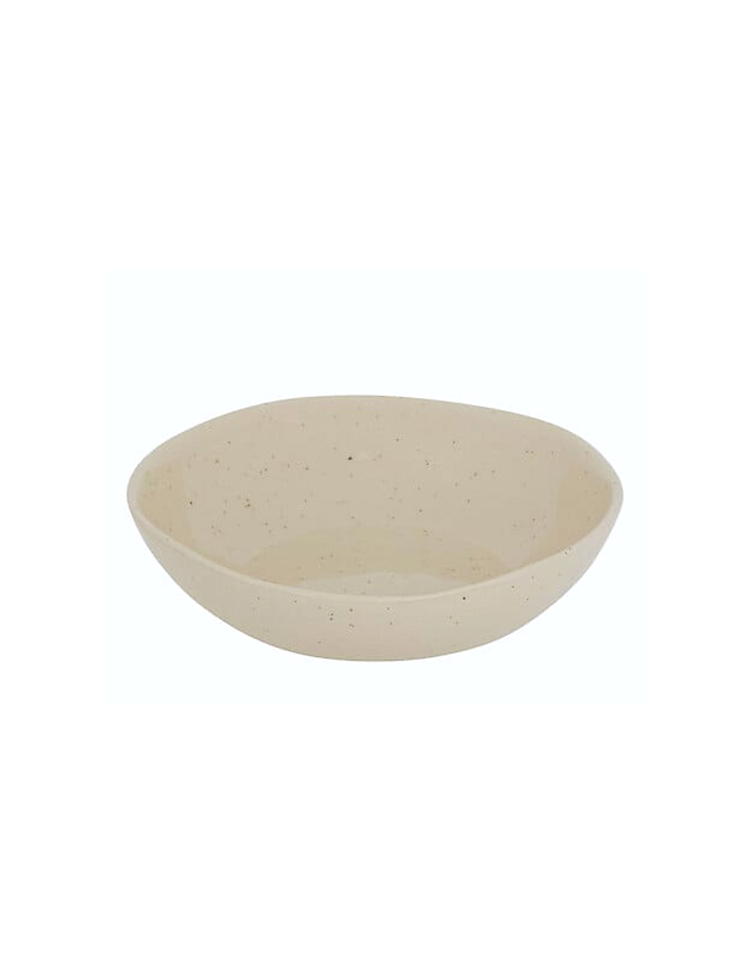 Piatto Fondo Wonja, Ø 19 cm, Crema, Faience, Collezione Wonja, Stile Naturale