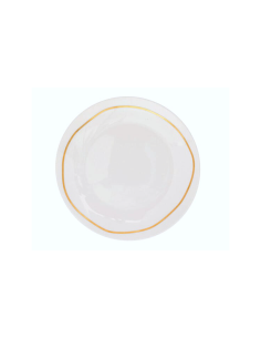 Piatto da Dessert Selena, Ø 18 cm, Bianco, Porcellana, Elegante, Compatto