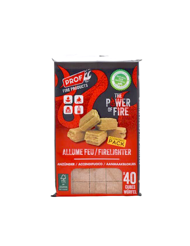 CONF 40 CUBETTI ACCENDIFUOCO