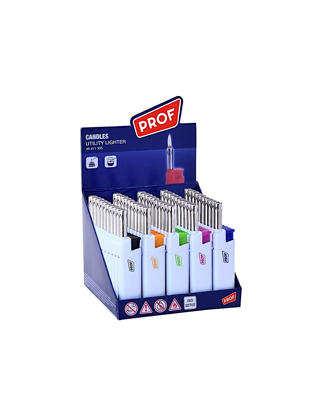 ACCENDIGAS COBIA BIANCO COLORI ASSORTITI