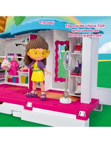 Pinypon Top Style Closet Famosa – Playset Guardaroba Bambole con Accessori