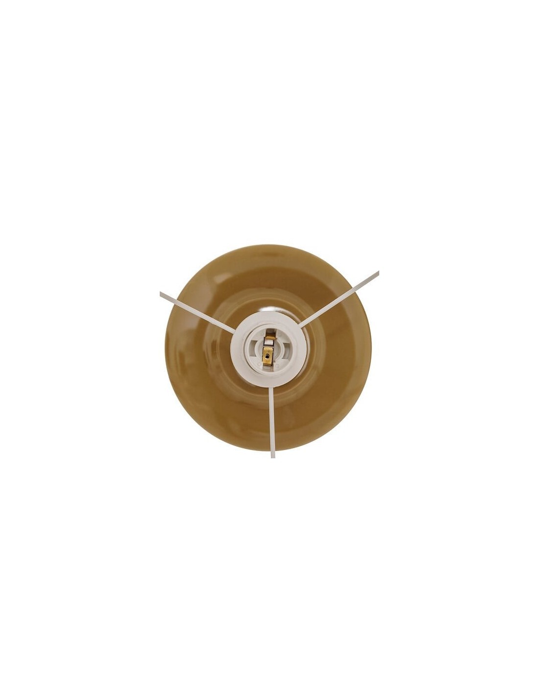 Lampada Vinus, altezza 45 cm, kaki, stoneware, diametro 20 cm