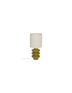 Lampada Vinus, altezza 45 cm, kaki, stoneware, diametro 20 cm