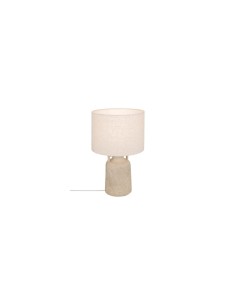 Lampada Gibus, altezza 45,5 cm, grigia, stoneware, diametro 28 cm