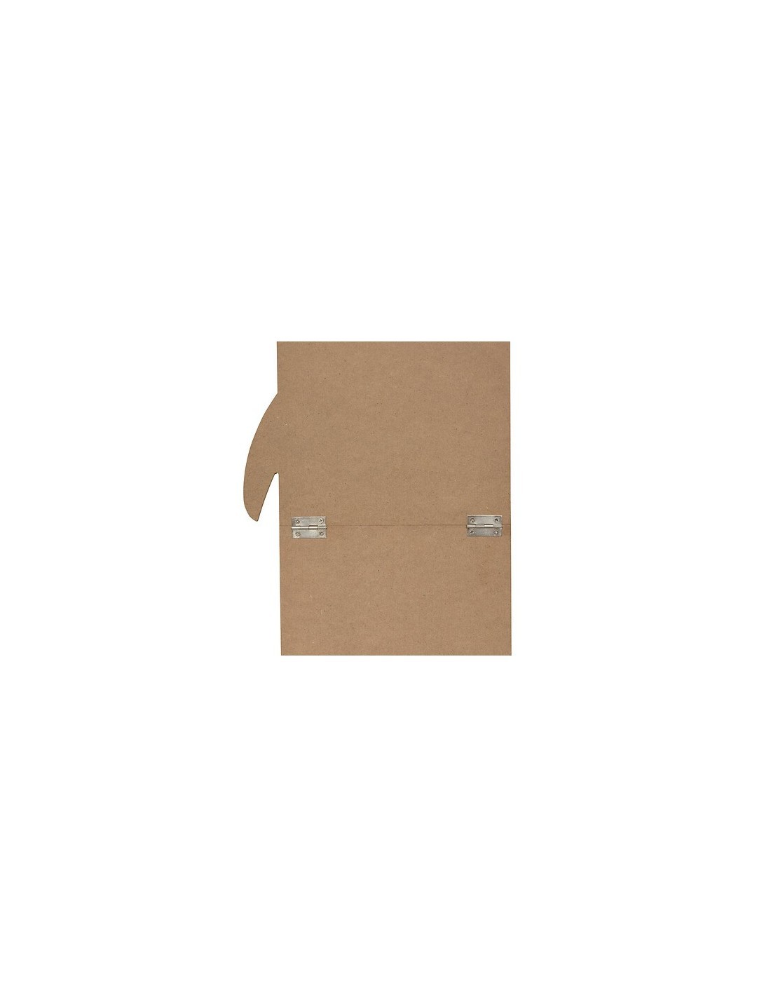 Metro da parete, cane Scott, legno MDF beige, H. 140 cm, L. 29 cm, decorazione bambini