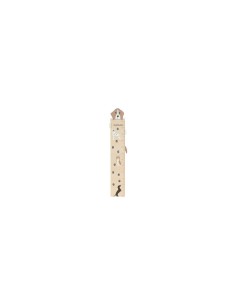 Metro da parete, cane Scott, legno MDF beige, H. 140 cm, L. 29 cm, decorazione bambini