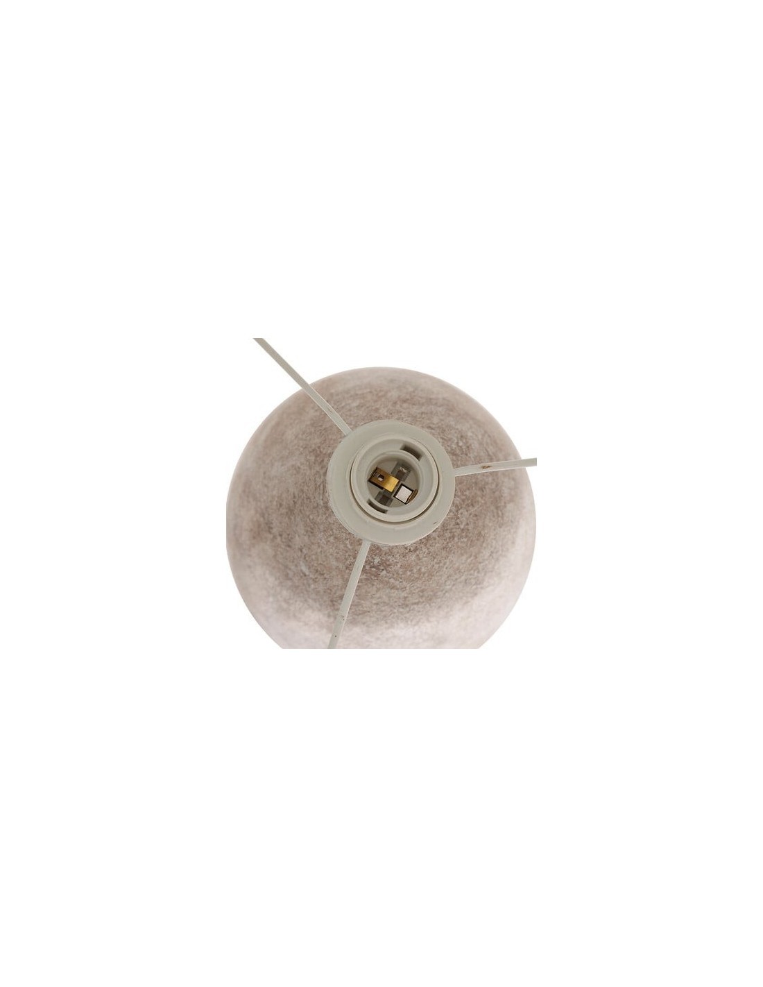 Lampada da terra, Keyah, D. 28 cm, A. 111 cm, grigia, stoneware