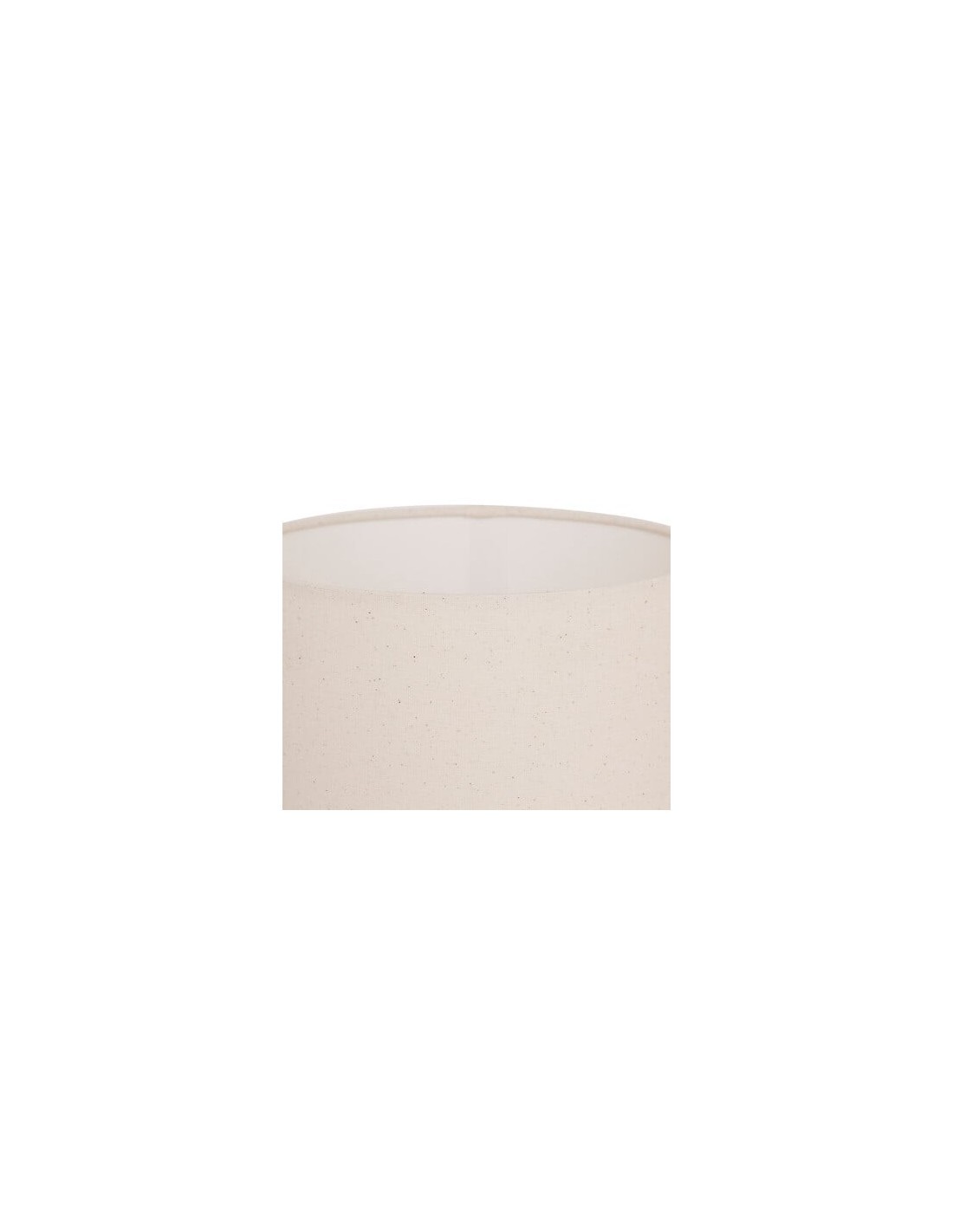 Lampada da terra, Rafa, D. 24 cm, H. 107 cm, legno beige, hevea, pvc, steel