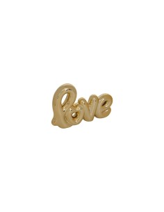 Decorazione parola, Love, L. 21,4 cm, P. 4 cm, A. 14 cm, ceramica assortita