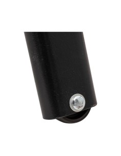 5five – Appendiabiti Athena in Metallo a 2 Livelli, Nero, 121×56×167 cm