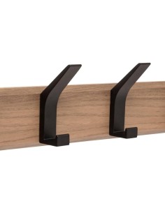 Patere in legno e metallo 4 teste 5five marrone