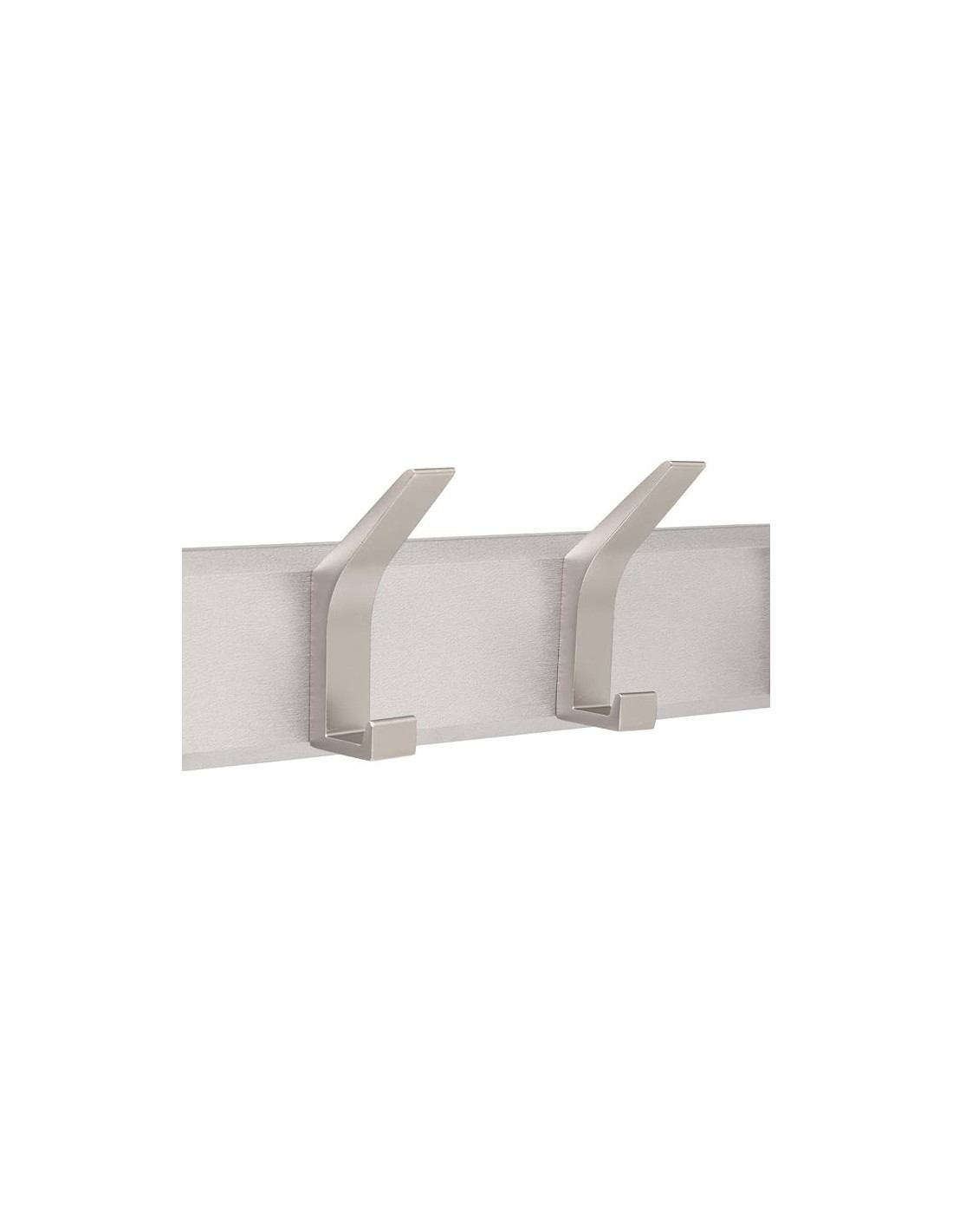 Patere in legno e metallo 4 teste 5five argento