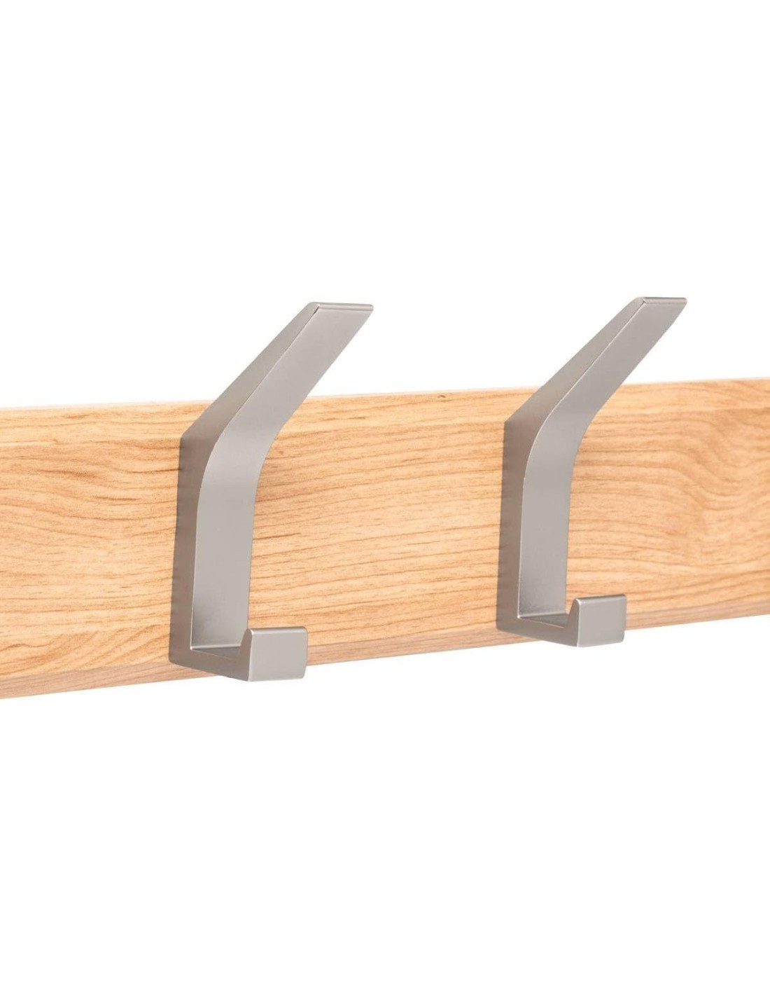 Patere in legno e metallo 4 teste 5five naturale