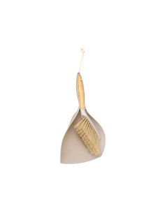 SET SPAZZOLA/PALETTA 213231 PLASTICA/BAMBOO BEIGE