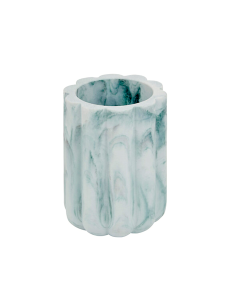 PORTASPAZZOLINI 213321 MARBY 8X11CM RESINA BIANCO
