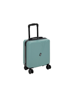 TROLLEY 213501B ABS VERDE CON RUOTE 36X20X45CM