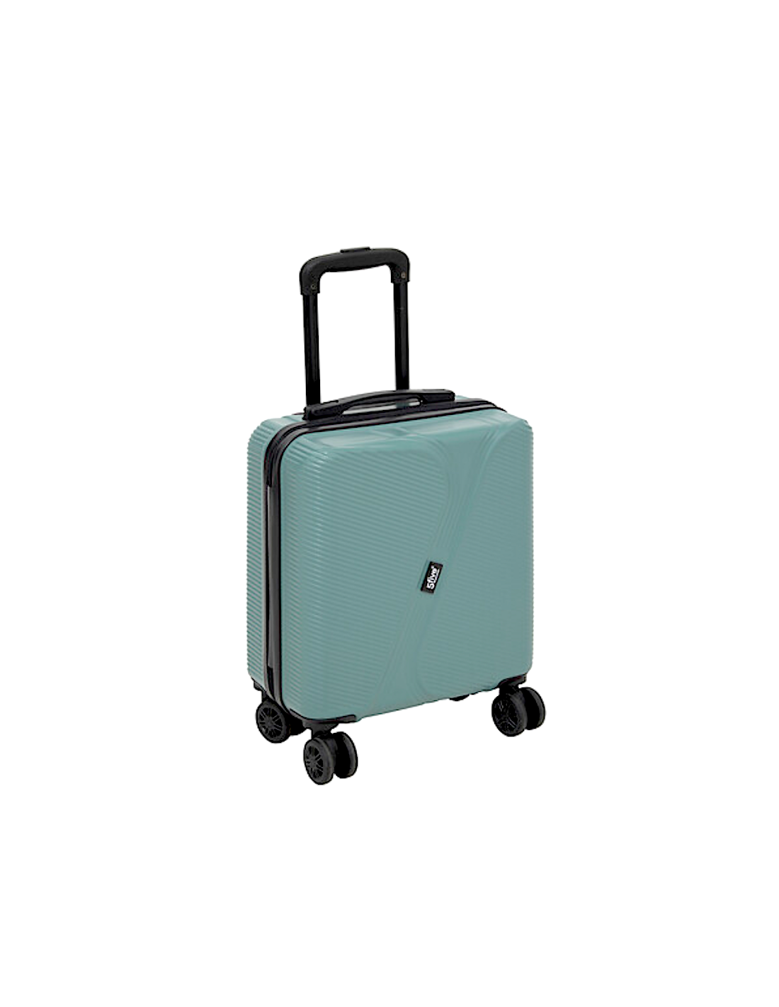 TROLLEY 213501B ABS VERDE CON RUOTE 36X20X45CM