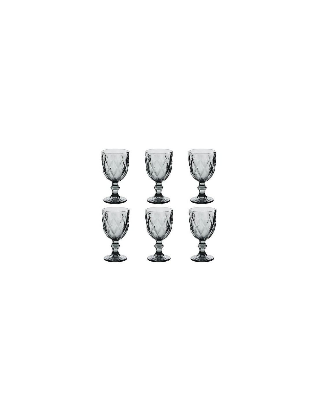 Calice da vino Lea 23 cl grigio