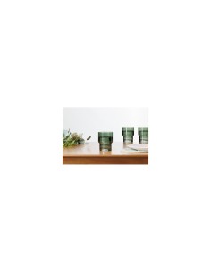 Set 6 bicchieri bassi Ella verde 30 cl