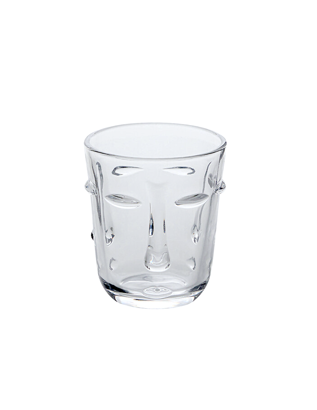 Set 6 bicchieri bassi Face trasparente 30 cl