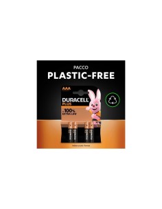 Duracell Plus Power Boost AAA Ministilo – Confezione da 8 Batterie Alcaline 1,5V
