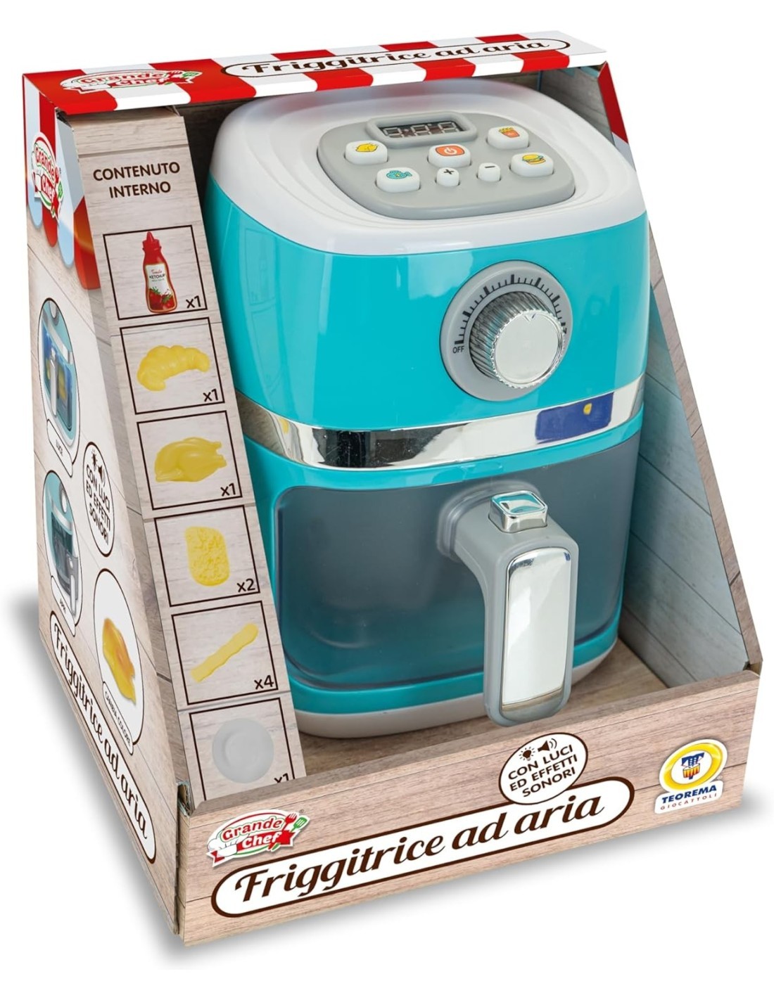 Grande Chef Friggitrice ad Aria Funzioni Reali – Teorema